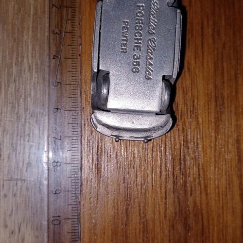 Porsche 356 tin model car like new