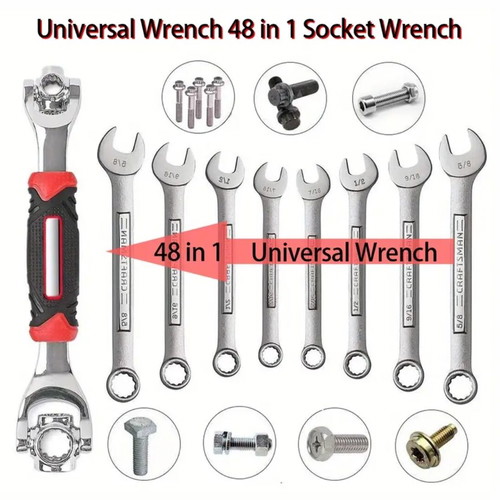 Universal Wrench 48 in 1 New with Built-in Magnet