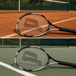 Prince Coolshot Tennis Racket used with case
