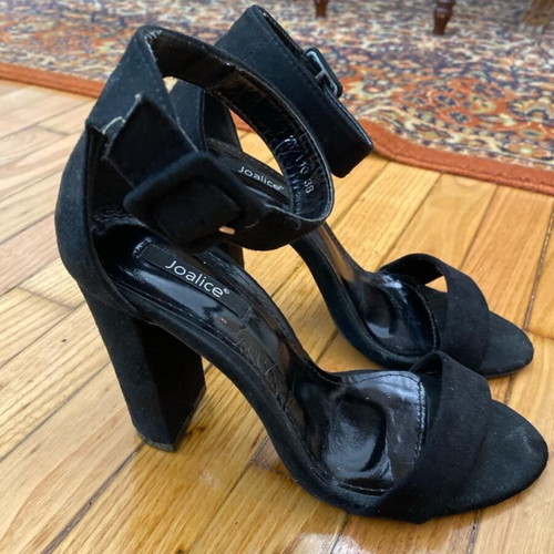 Joalice Black Heels Like New Size 38