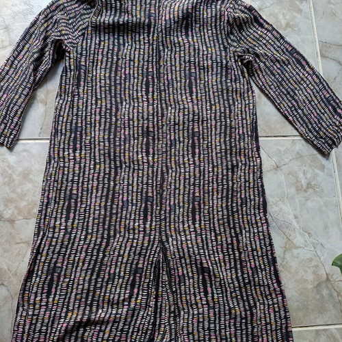 ICHI dress like new, multicolored, size M, 3/4 sleeves