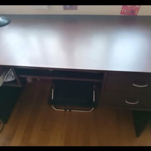Handmade desk and bookshelf like new