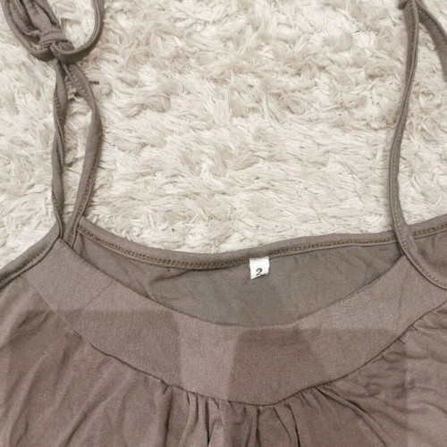 Khaki one-piece used, size M
