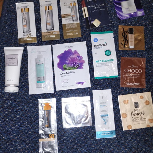 Cosmetic samples new, all together