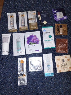 Cosmetic samples new, all together