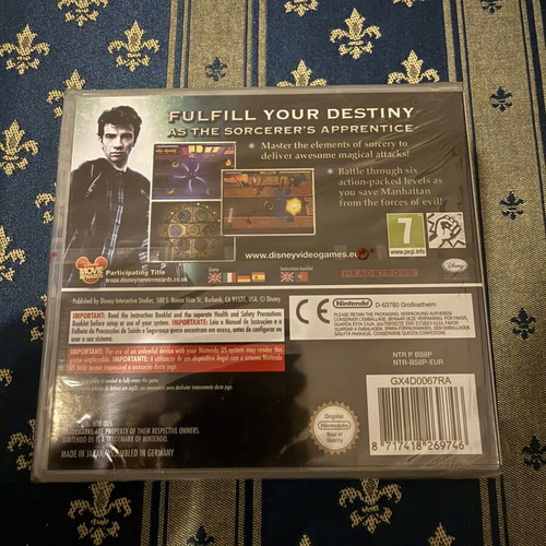The Sorcerer's Apprentice Nintendo DS game sealed