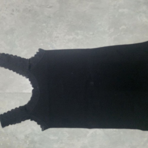 Black and blue lace tank top like new, size XS
