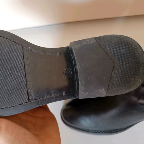 Benetton Leather Ankle Boots Like New, Black, Size 37
