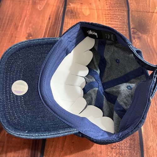 Stussy Denim Cap new, blue, one size