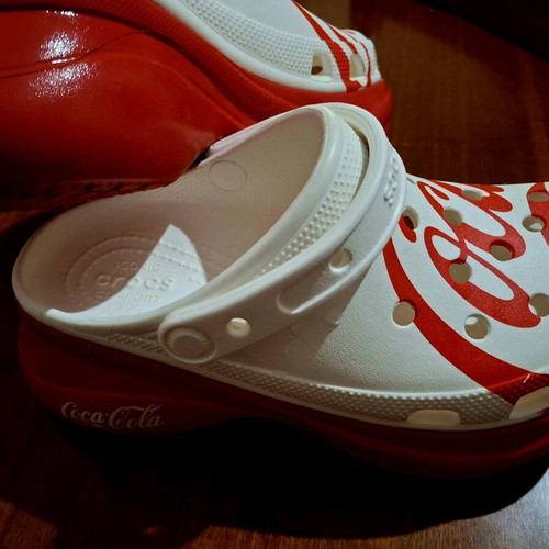 Crocs Coca Cola women's like new, size 38