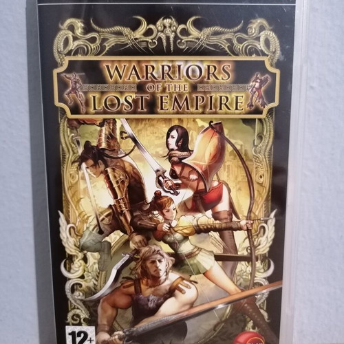 Warriors of the Lost Empire empty case, cover and manual for Sony PSP