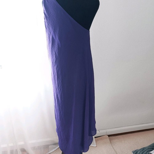 Asymmetric Mango dress like new, purple, size L