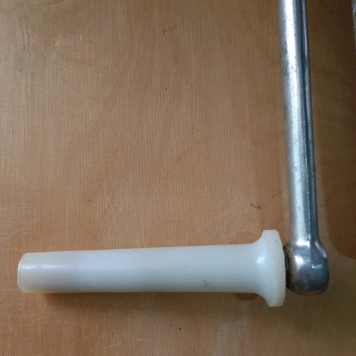 Manual meat grinder 60s-70s like new, aluminum