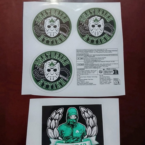 Football team stickers new