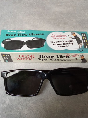 Γυαλιά Rear View Spy Glasses Rex London Secret Agent καινούργια, σπάνια 1990-2000