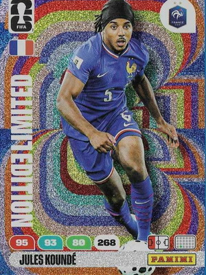 FIFA World Cup 2026 Adrenalyn XL Panini Limited Edition Jules Kounde new