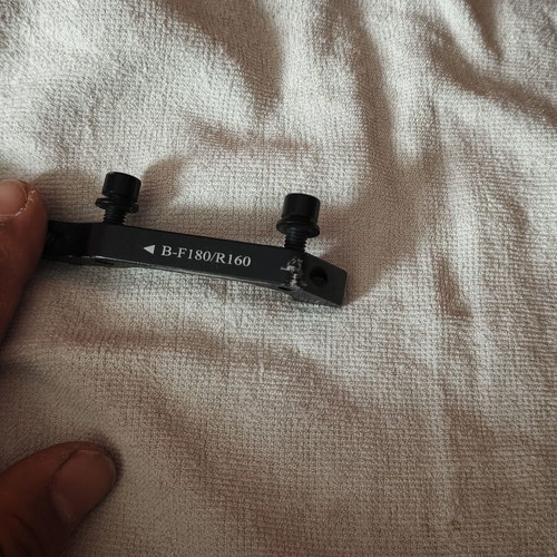 Bicycle adapter used for 160 mm disc brake