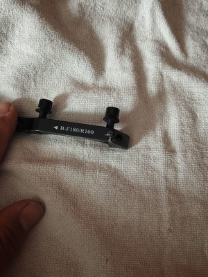 Bicycle adapter used for 160 mm disc brake