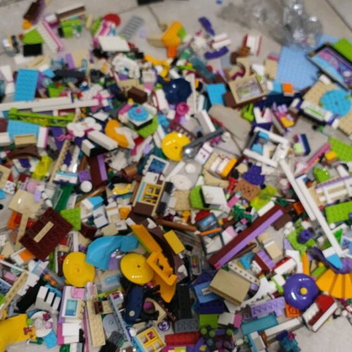 Lego 41130 amusement park used with missing pieces