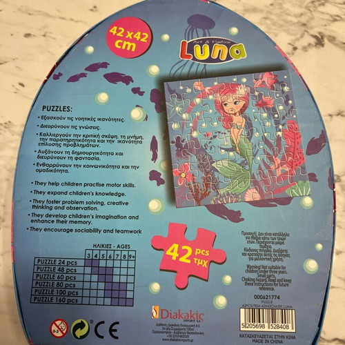 Mermaid Puzzle like new