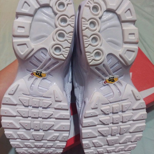 Nike Air Max Plus TN Triple White shoes EU 38