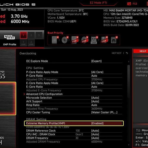 Kingston FURY Beast DDR4 RAM 32GB (1x32) like new