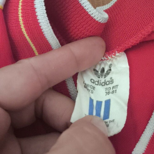 Liverpool football kit vintage Adidas 1985-87 like new authentic