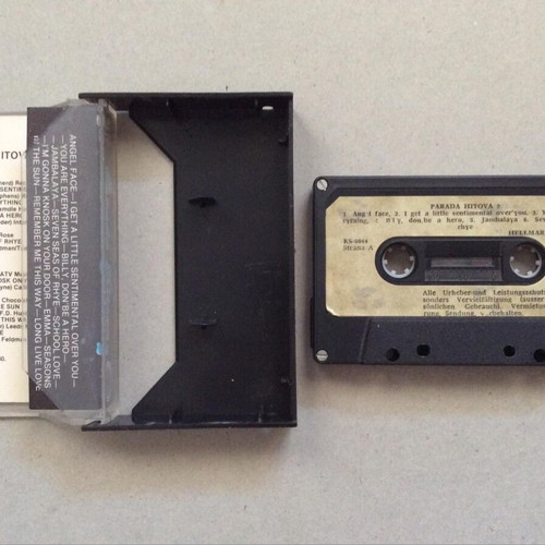 Parada Hitova 2 cassette tape used, pop genre