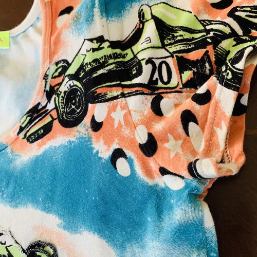 Nababila women's top size M used, colorful, soft fabric