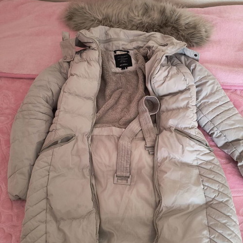 Attrattivo women's jacket used size S beige with wear