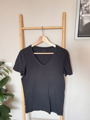 Tezenis Black T-Shirt Small 100% Cotton Like New