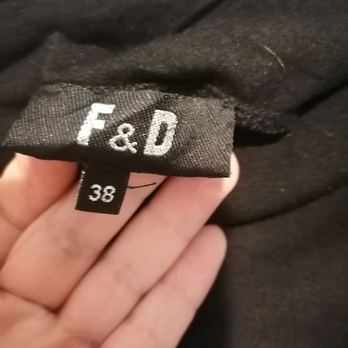 Cotton skirts used, F&D brand, size M-L, black and brown
