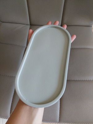 Handmade porcelain tray new