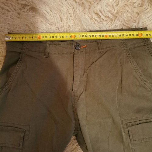 Garage Fifty5 cargo pants new, unisex, size W32, khaki