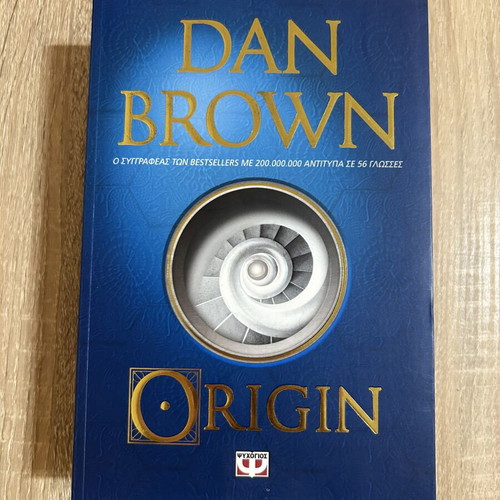 Origin book by Dan Brown