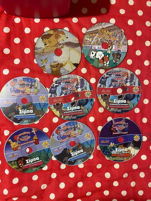 Simba and Spaghetti Family DVD set like new, 8 discs