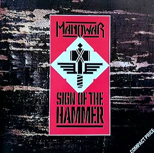 CD Manowar sign of the hammer