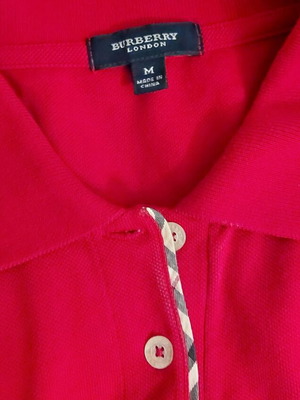 Κόκκινη μπλούζα  Burberry Polo Νο M