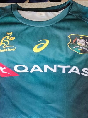 Ανδρική φανέλα Rugby Jersey Australia 2XL καινούργιο