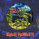 Iron Maiden pins set of 8, 3cm, high resolution, new