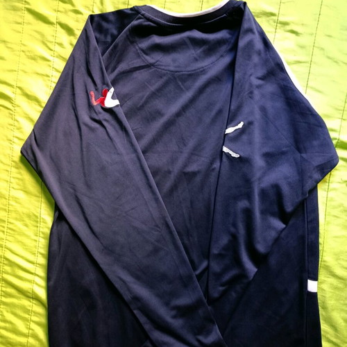 Legea men's sports shirt XL blue like new