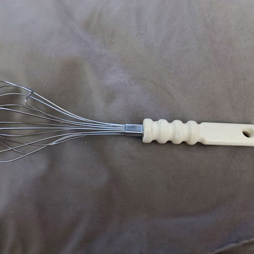 Vintage egg whisk Prestige stainless inox used