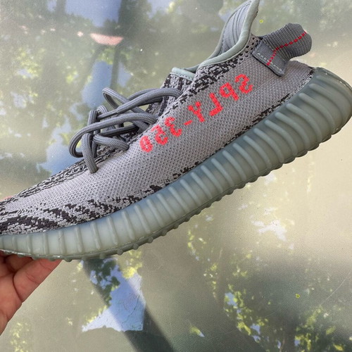 Yeezy SPLY-350 Adidas casual shoes like new, size 38.5, grey