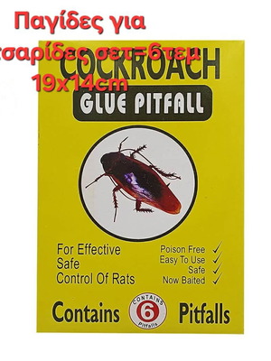 Cockroach traps new, set of 6 pieces 19×14cm