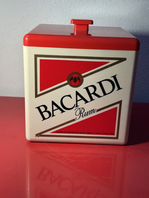 Bacardi Vintage Ice Bucket like new, original