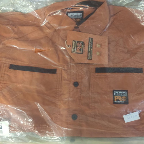 Timberland Pro Series Work Shirt new orange size L