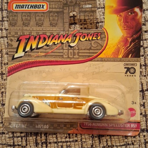 Matchbox Indiana Jones 1936 car new