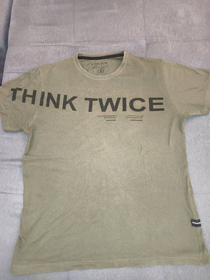 Pop Air T-shirt used, size Medium, khaki