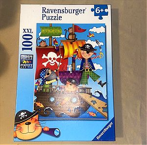 RAVENSBURGER PUZZLE for Children ages 6+ PIRATE ADVENTURE 100 XXL Pieces