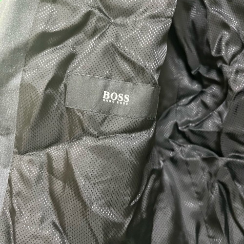Boss vest grey graphite new large 100% wool